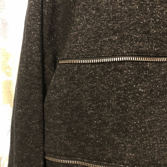 Lane Bryant Zipper Design Sweat Shirt - Picture 3 of 4